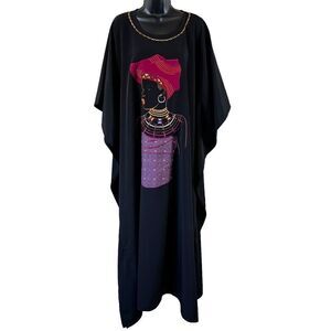 Embroidered African Art Wear Kaftan